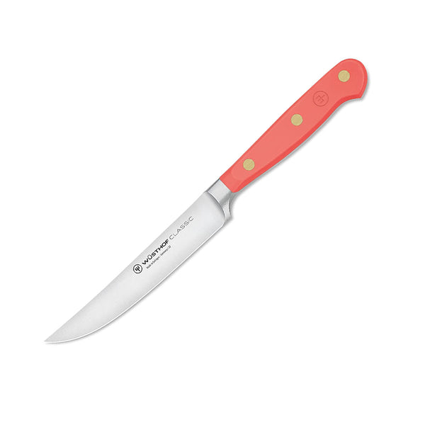 Wusthof Classic 4-Piece Steak Knife Set - Coral Peach