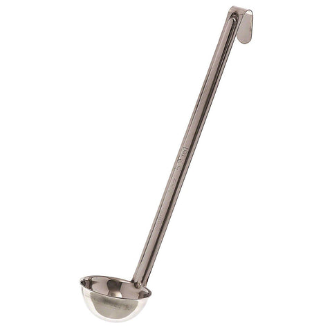 Browne 2 Oz Stainless Steel One-Piece Optima Ladle