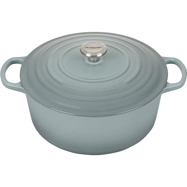 Le Creuset 9 qt. Signature Round Dutch Oven - Sea Salt