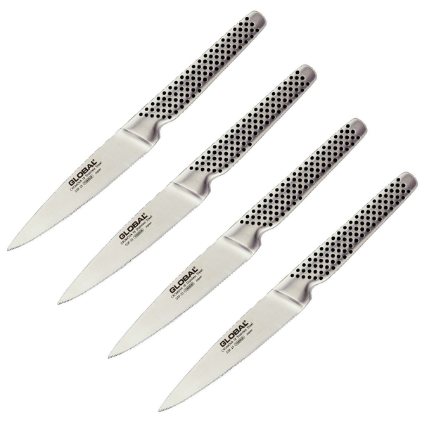 GLOBAL GSF 4-PIECE STEAK KNIFE SET