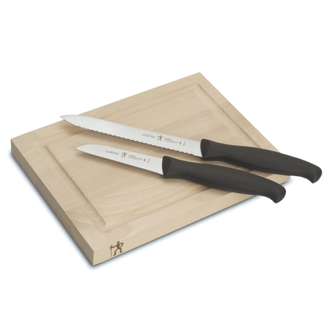 J.A. HENCKELS INTERNATIONAL 3-PIECE BAR KNIFE & BOARD SET