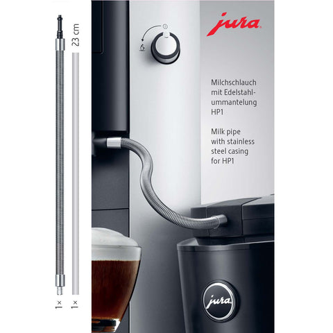 Jura Milk Pipe With Stainless Steel Casing