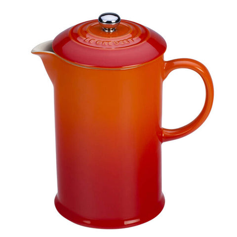 Le Creuset 34 oz. French Press - Flame