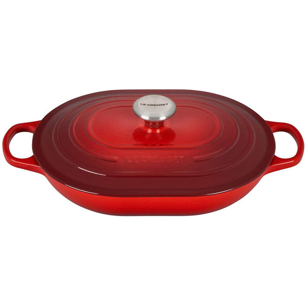Le Creuset 3.75 qt. Signature Oval Casserole - Cerise