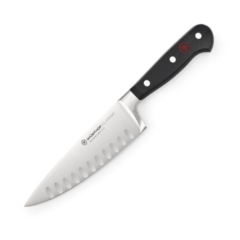 Wusthof Classic 6" Cook's Knife, Hollow Edge