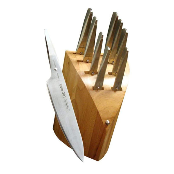 Chroma 9-Piece Knife Set with Block and Whetstone