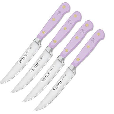 Wusthof Classic 4-Piece Steak Knife Set - Purple Yam