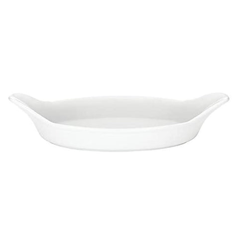 The French Chefs Porcelain White 10 Inch Au Gratin