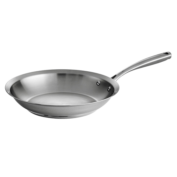 Tramontina 12 in Fry Pan  Prima  18/10 Stainless Steel - Tri-Ply Base