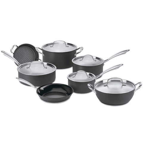 Cuisinart GreenGourmet® Hard Anodized 12-Piece Cookware Set