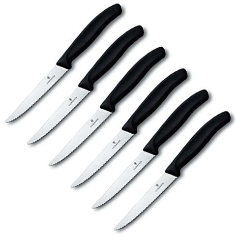 VICTORINOX SWISS SPEAR TIPPED STEAK KNIFE SET