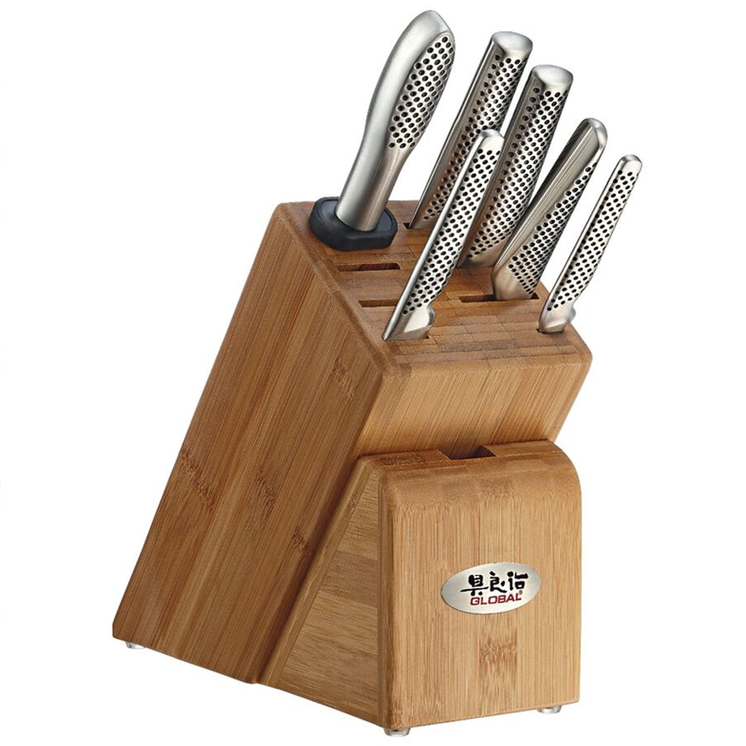 Global Takashi 6 Piece Knife Block Set - Made in Japan - LIMITED TIME - Consiglio's Kitchenware Global Takashi 6 Piece Knife Block Set - Made in Japan - LIMITED TIME - Consiglio's Kitchenware