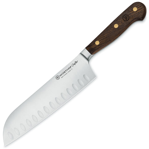 Wusthof Crafter 7'' Santoku Hollow Edge