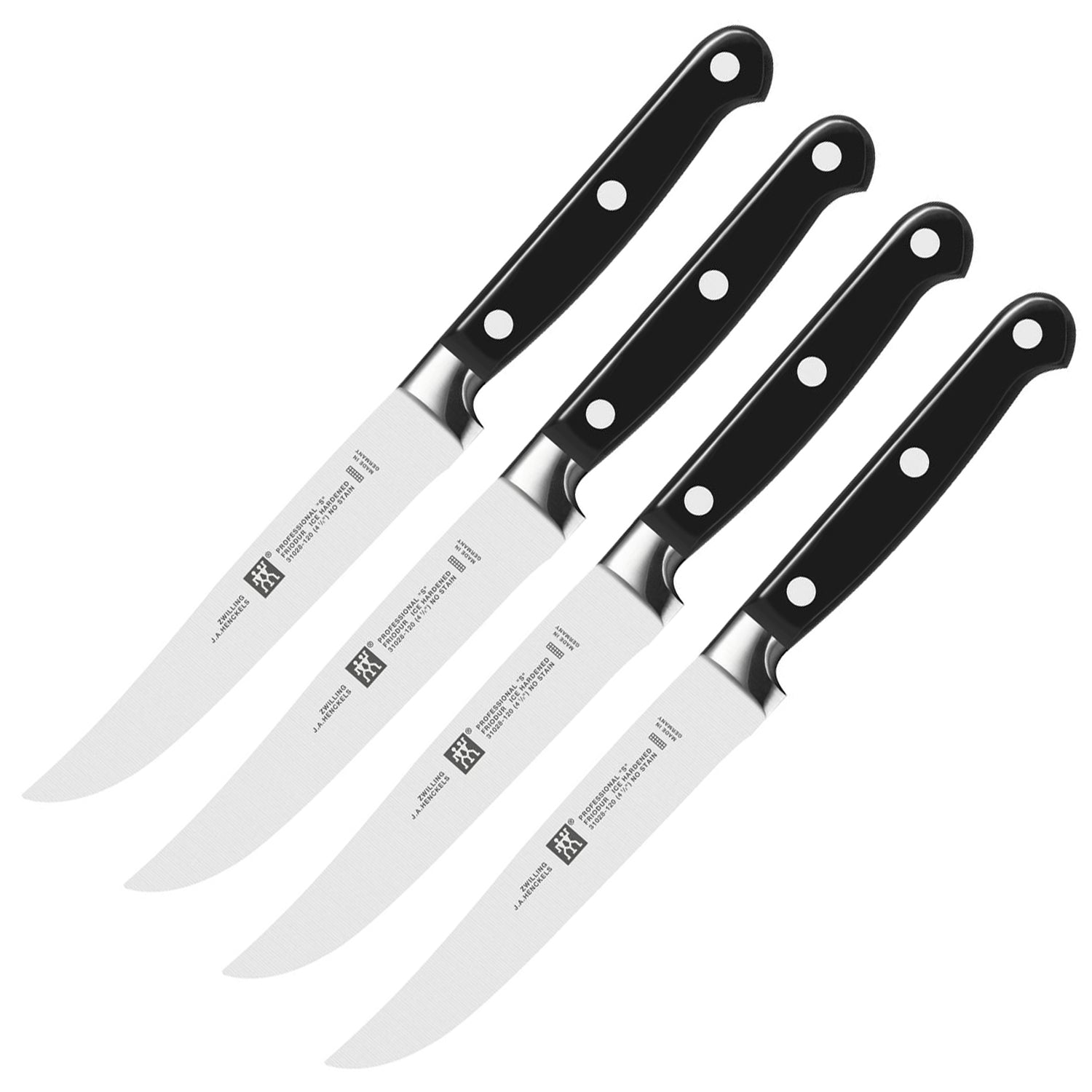 Henckels Triple Rivet Steak Knife - Set of 8 (Black/Stainless Steel)