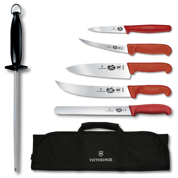 VICTORINOX FIBROX® PRO MASTER 7-PIECE COMPETITION BBQ SET