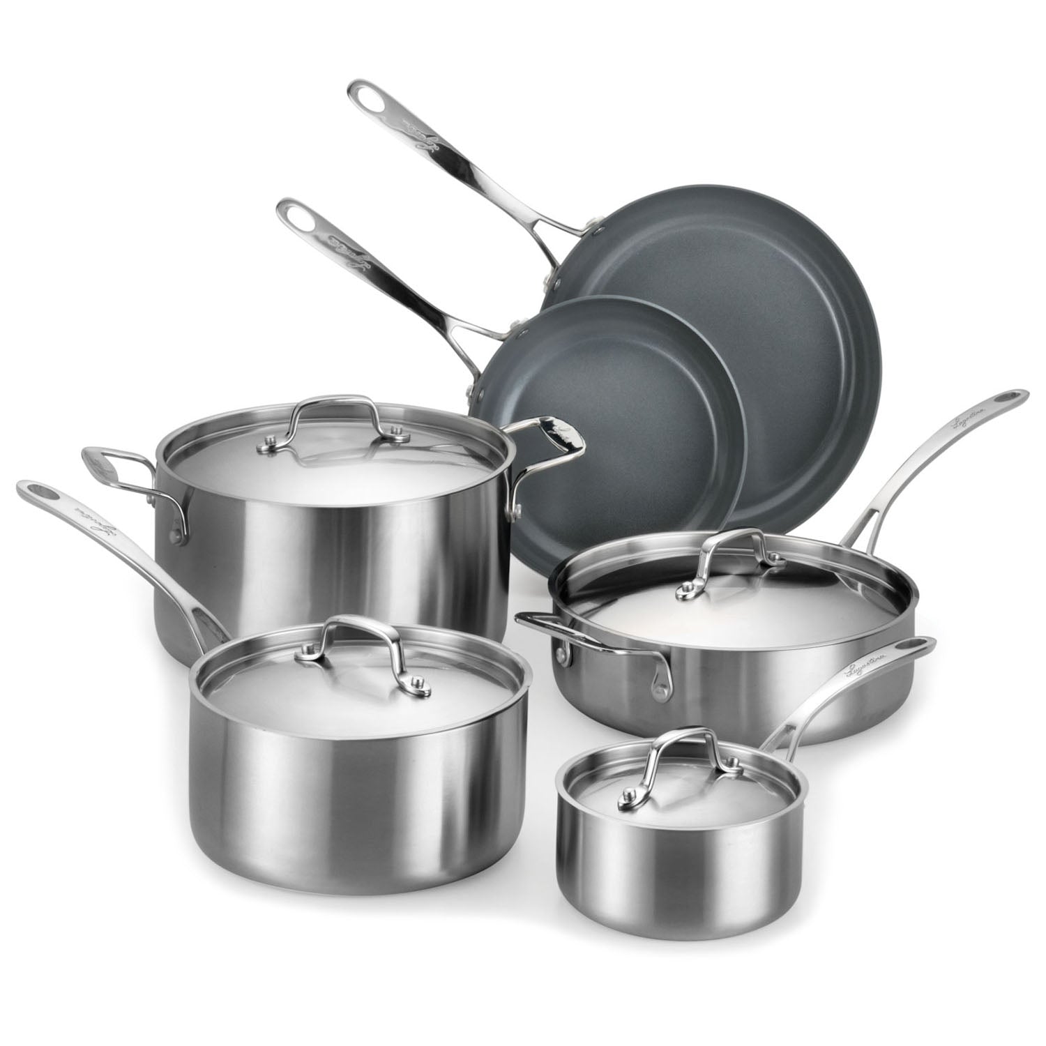 Ultimate Cookware Bundle - Ceramic & Stainless Steel Cookware Sets