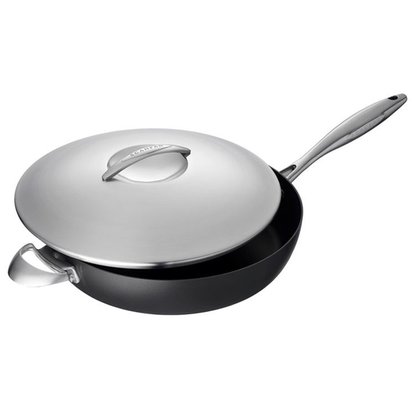 SCANPAN PROFESSIONAL 3.5-QUART COVERED SAUTE PAN