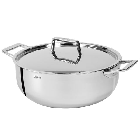 CRISTEL CASTEL PRO 6.5-QUART STAINLESS STEWPOT