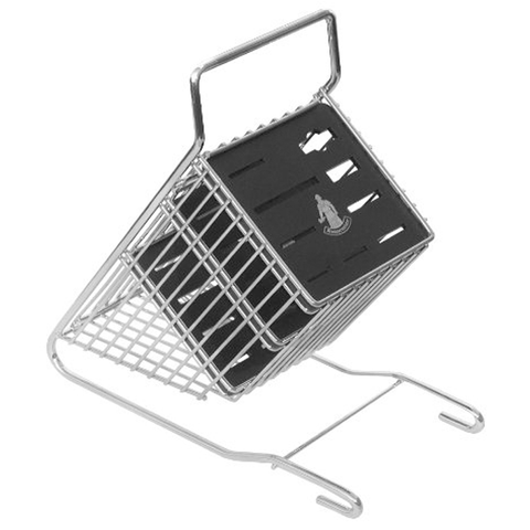 MESSERMEISTER 9 SLOT METAL KNIFE BLOCK