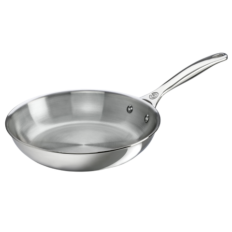 LE CREUSET 10'' STAINLESS STEEL FRY PAN