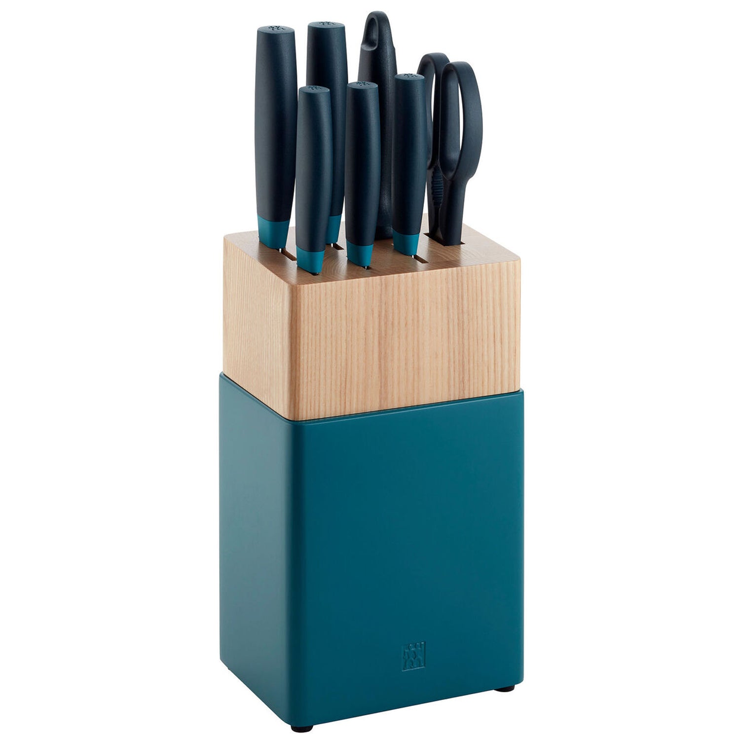 Zwilling J.A. Henckels Now S 8-Piece Knife Block Set - Blueberry Blue