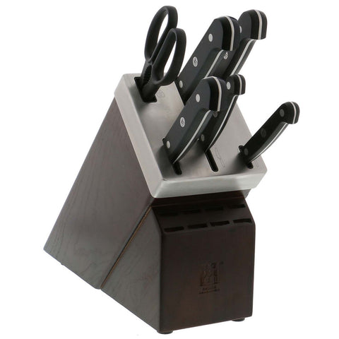 ZWILLING J.A. HENCKELS GOURMET 7-P IECE SELF-SHARPENING KNIFE BLOCK SET