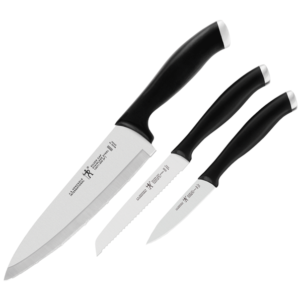J.A. HENCKELS INTERNATIONAL SILVERCAP 3-PIECE STARTER KNIFE SET