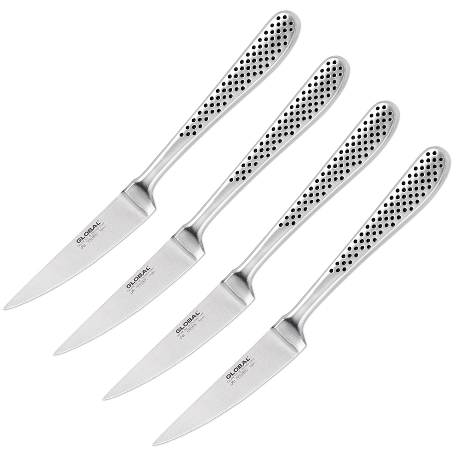 Global GTF-4001 Four Piece Steak Knife Set - (GTF-001)