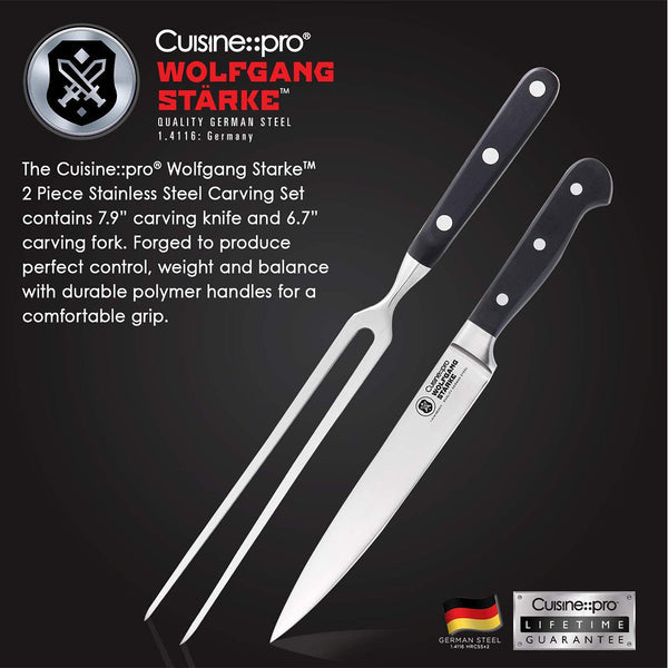 CUISINE PRO WOLFGANG STARKE CARVING SET