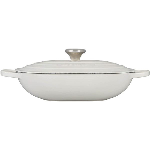 Le Creuset 3.75 qt. Signature Oval Casserole - White