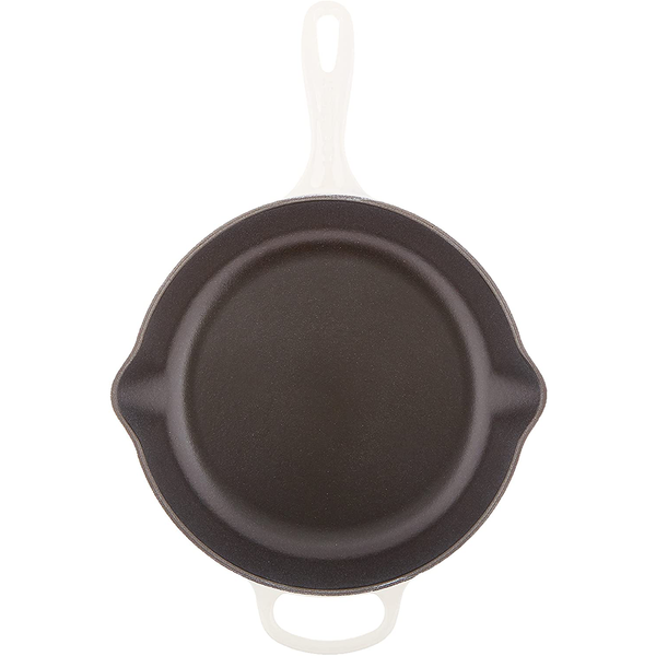 Le Creuset 10.25" (1-3/4 qt.) 10.25" Signature Iron Handle Skillet - Oyster