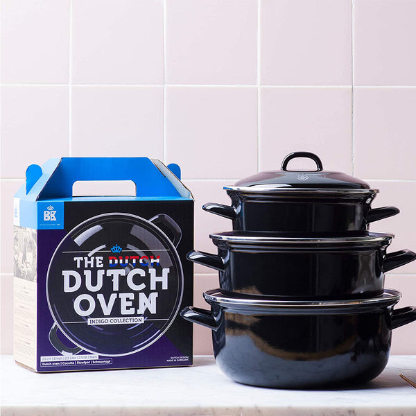 BK Cookware BV Dutch Oven 2.5QT, Black, (CC002461-001)