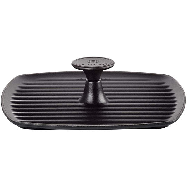 Le Creuset Cast Iron Square Griddle in Licorice