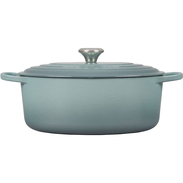 Le Creuset 6.75 qt. Signature Oval Dutch Oven - Sea Salt