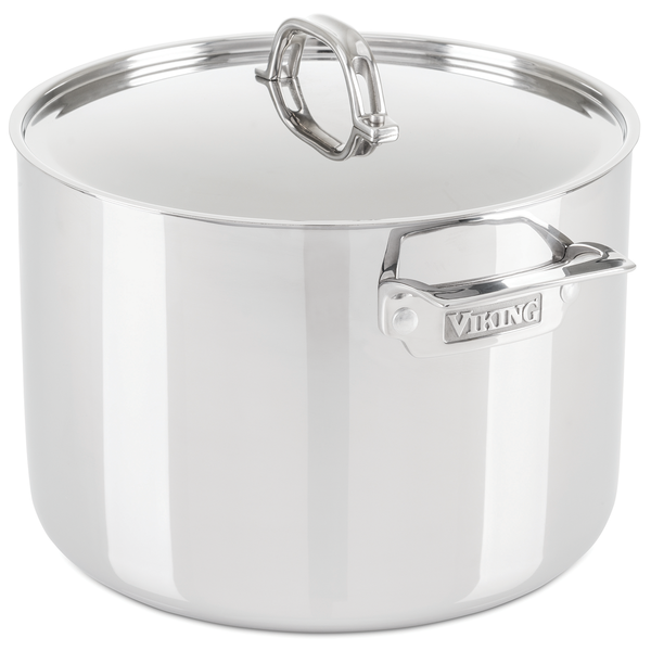Viking 3-Ply Stainless Steel Stock Pot, 12 Quart