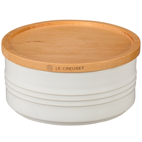 LE CREUSET 5.5'' STORAGE CANISTER - WHITE