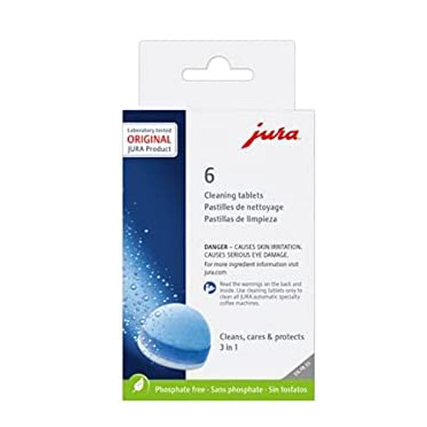 Jura 24224 Cleaning Tablets, 6 Count (Pack of 1)