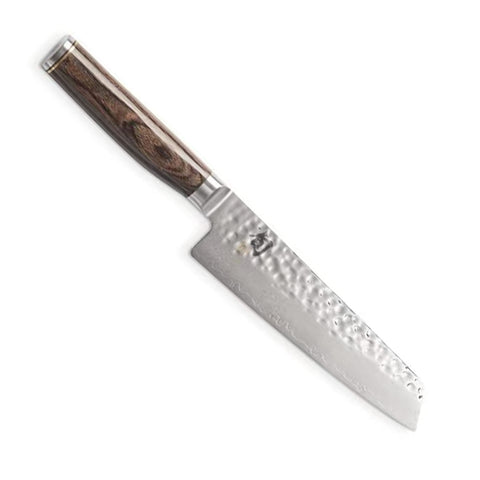 Shun Premier 6.5 inch Master Utility Knife, Tsuchime Finish and Pakkawood Handle