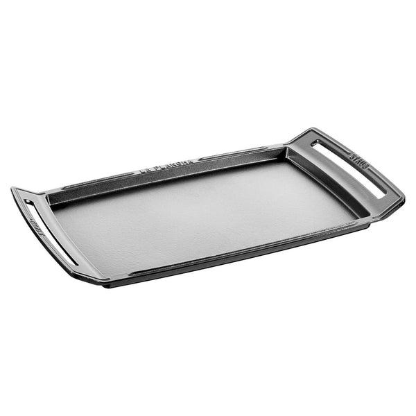 Staub Cast Iron 18.5 X 9.8" Plancha/Double Burner Griddle