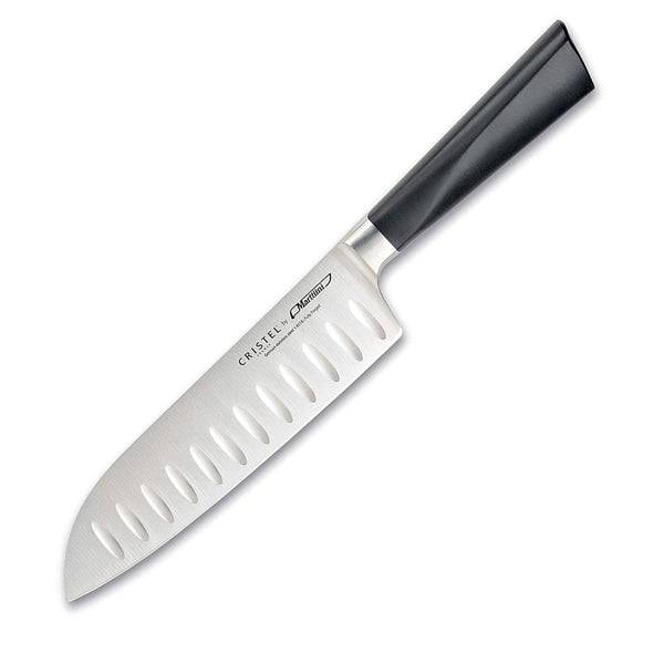 CRISTEL 7" Hollow Edge Santoku Knife