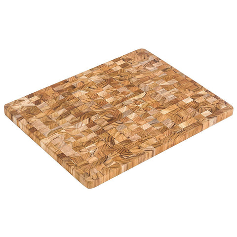 Teakhaus Cutting Board - Rectangle Carving Board With Hand Grips - Scandi Collection