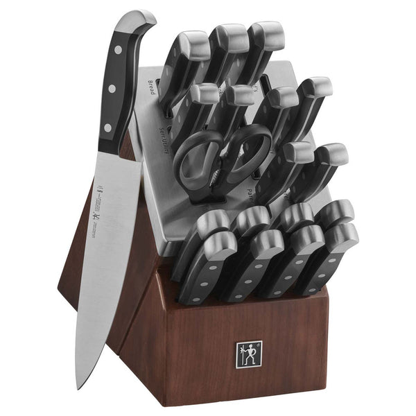 J.A. HENCKELS INTERNATIONAL STATEMENT 20-PIECE SELF-SHARPENING KNIFE BLOCK SET