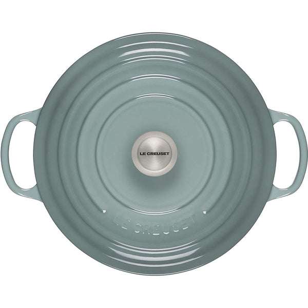 Le Creuset 7.25 qt. Signature Round Dutch Oven - Sea Salt