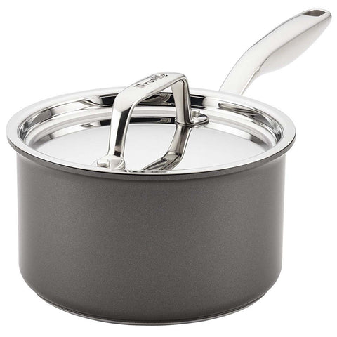 BREVILLE THERMAL PRO® HARD ANODIZED 2-QUART COVERED SAUCEPAN