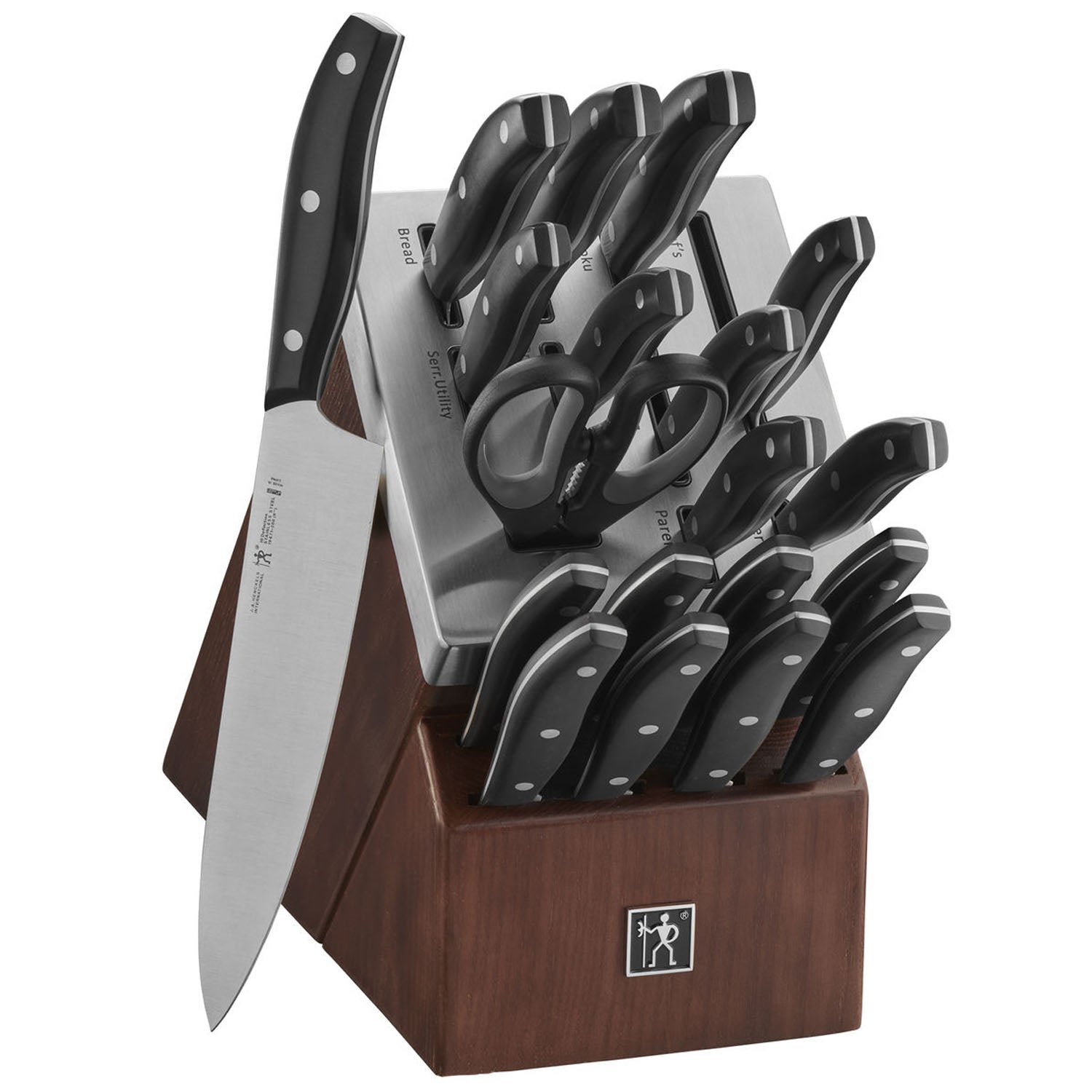 Rachael Ray Cutlery Japanese Stainless Steel Chef Knife Set - Gray, 3 Piece