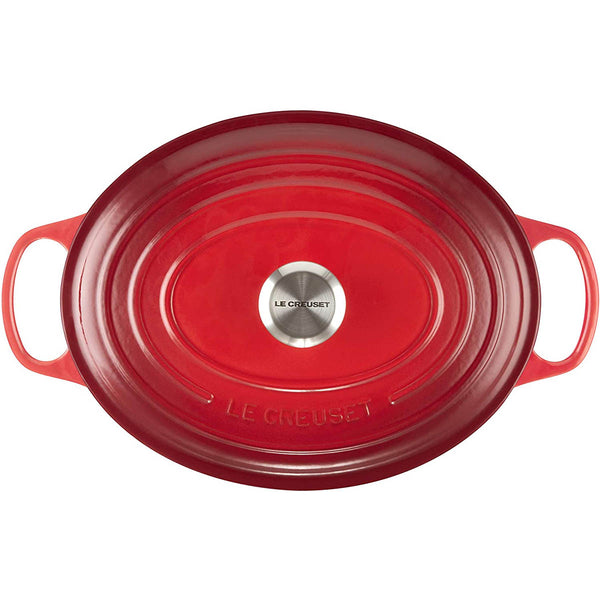 Le Creuset 6.75 qt. Signature Oval Dutch Oven - Cerise