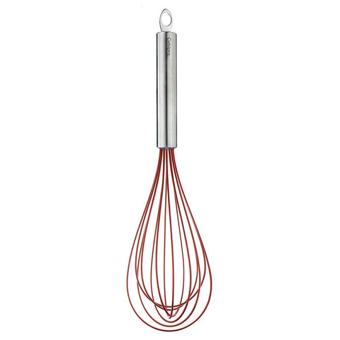 Cuisipro Silicone Balloon 10'' Whisks - Red
