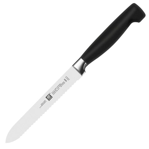 Zwilling J.A. Henckels Four Star 5'' Serrated Utility Knife