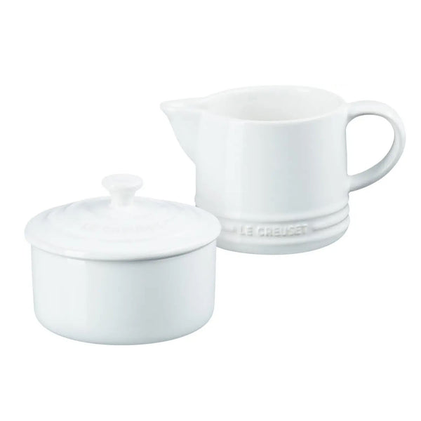 Le Creuset  Signature Cream & Sugar Set - White