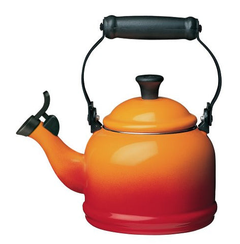 LE CREUSET 1.25-QUART DEMI KETTLE - FLAME